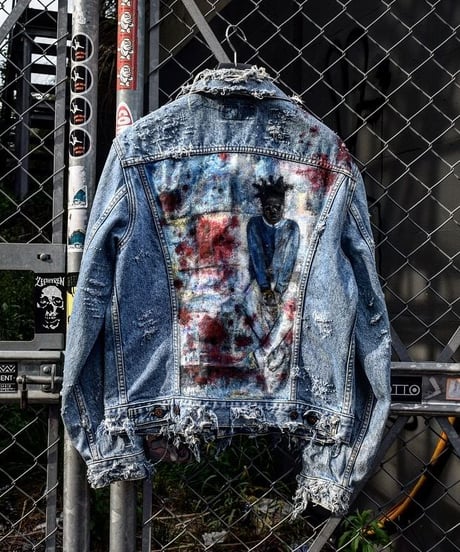 Graffiti Art Denim Jacket "Artist"