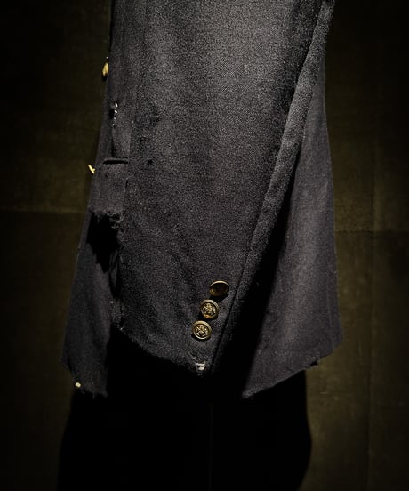 Vintage damage Navy blazer jacket