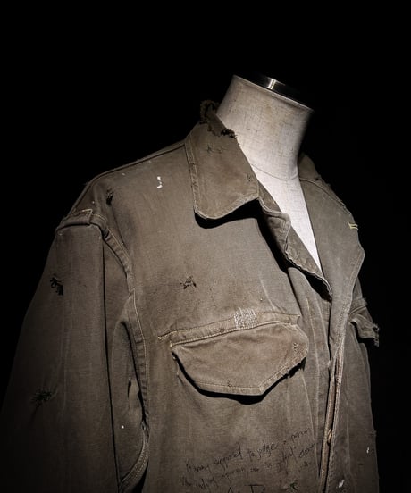 Euro Military Style Field Shirt Jacket