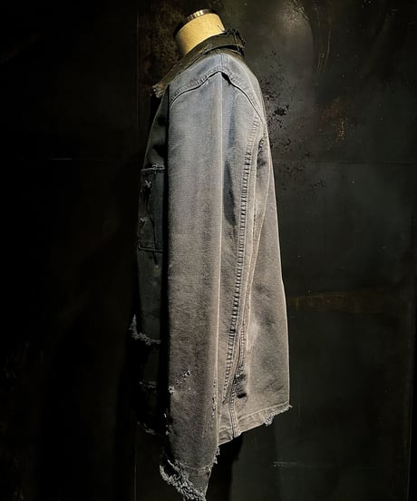 Vintage denim coverall jacket