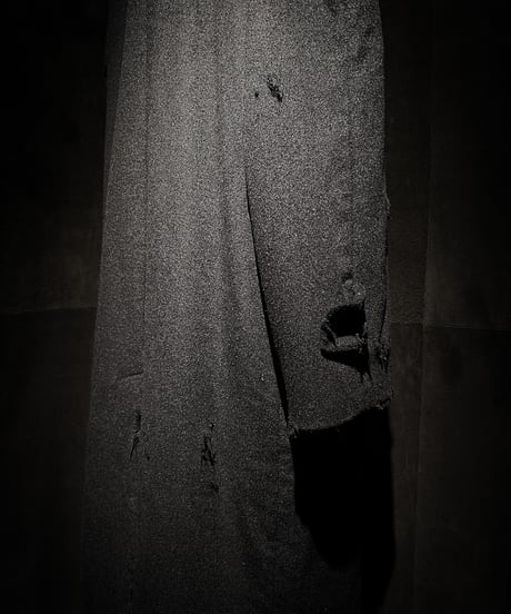 Pure Cashmere Black Long Vintage Coat