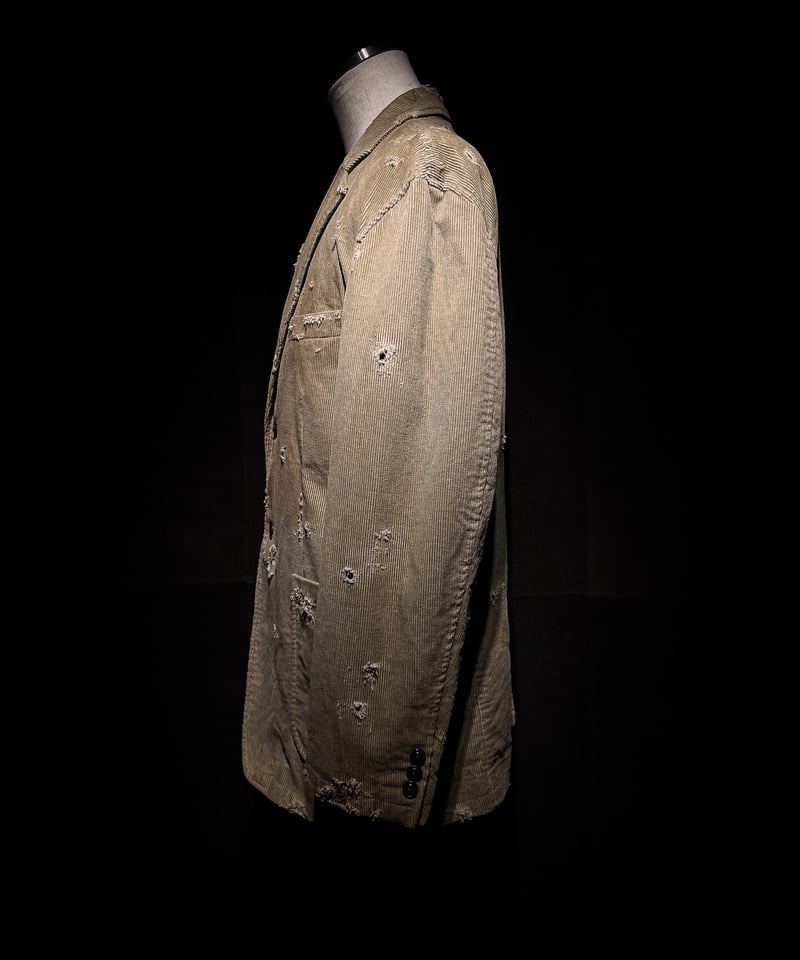 Vintage damage corduroy tailored jacket | RESUR