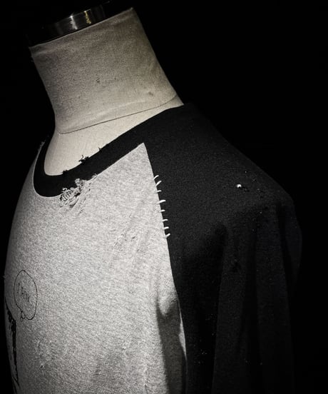 I THINK,,, character raglan  3/4 sleeve Tee
