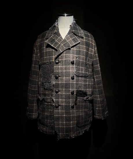 Vintage damage & patchwork P-coat
