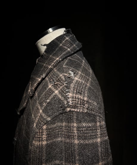 Vintage damage & patchwork P-coat