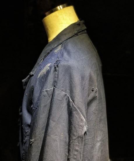 Vintage damage french cover all jacket