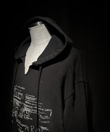 10th Archive graphics print Hoodie