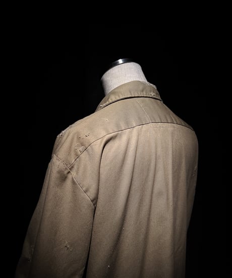 Hand-Painted Vintage damage Work Shirt
