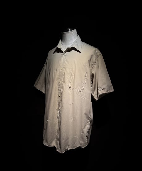 Vintage damage half shirt