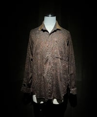 Vintage damage pattern shirt