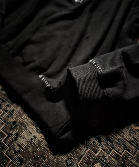 I THINK,,, character sweat shirt (BLACK)