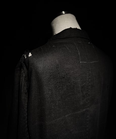 Vintage damage linen jacket
