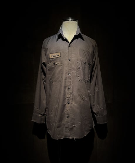 1970–80's “Tristen” Name Patch Work Shirt