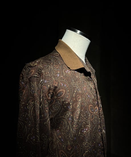 Vintage damage pattern shirt