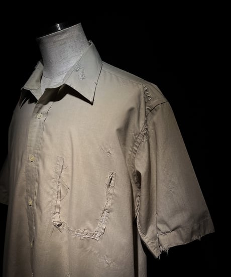 Vintage damage half shirt