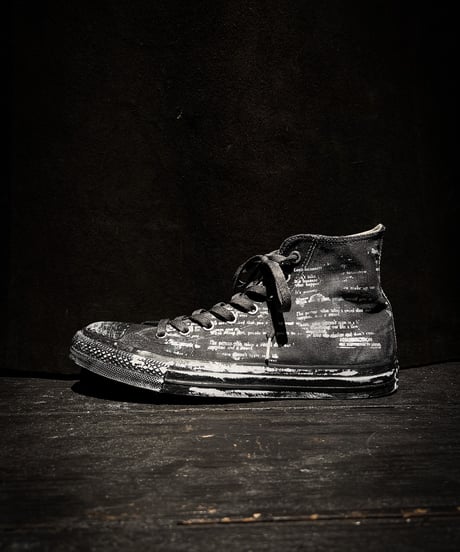 10th Anniversary Limited High-cut sneakers [Old Black]