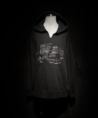 10th Archive graphics print Hoodie