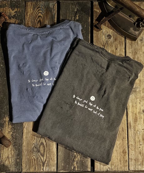 SMILEY T-shirt (old black)