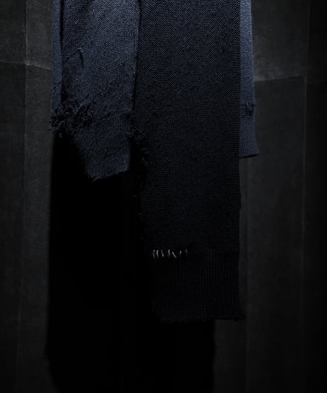 Vintage damage knit cardigan