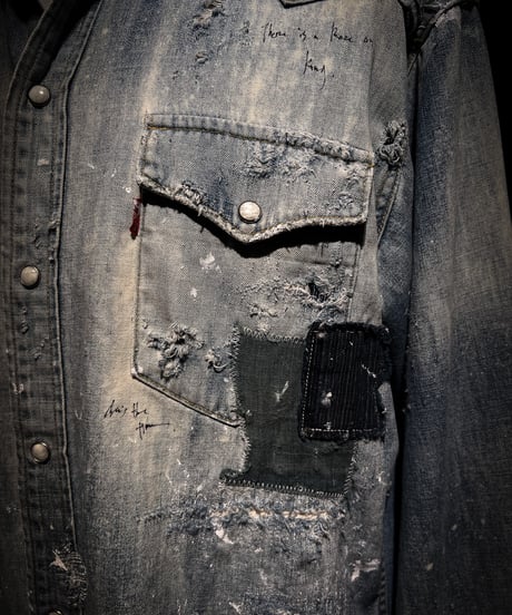 Eleven for a Reason Western Denim shirt 11th Anniversary Edition