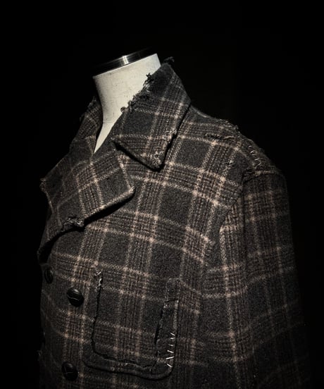 Vintage damage & patchwork P-coat
