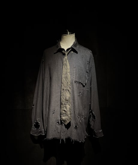 Vintage damage Paisley Tie