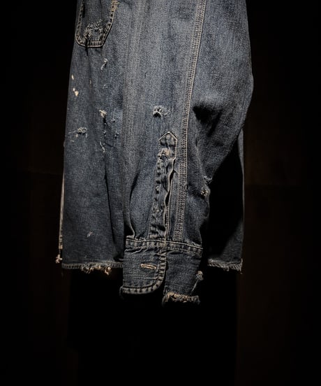 50/50 Split Rebuild Vintage hickory/Denim Shirt