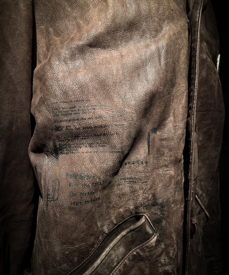 Rust Relic Reconstructed Vintage Leather Work Jacket