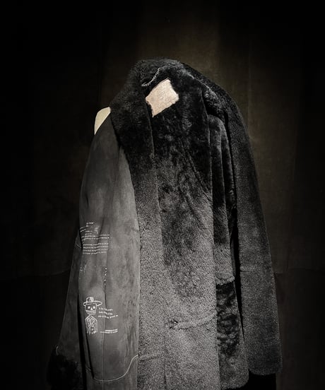 Vintage Shearling  Custom Mouton Leather Coat