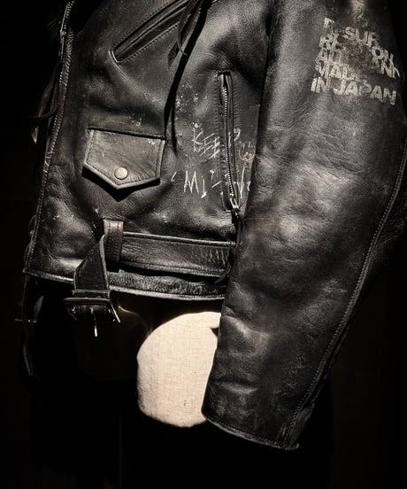 Vintage Leather Biker Custom Double Riders Jacket