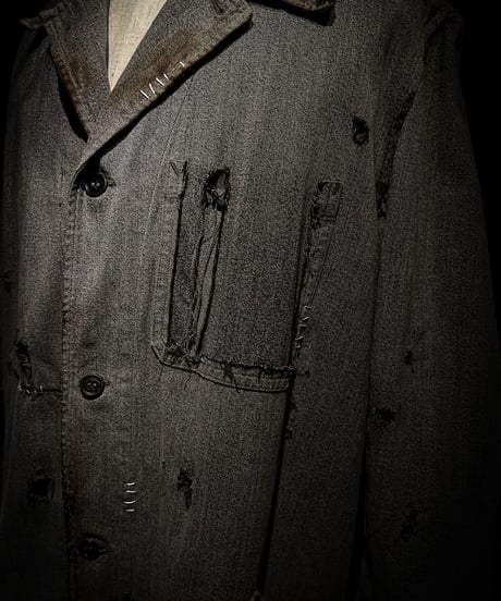 Vintage damage French coat