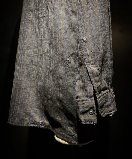 Vintage damage linen shirt