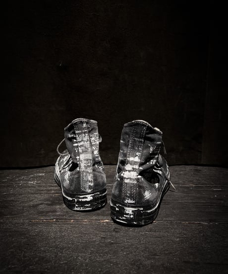 10th Anniversary Limited High-cut sneakers [Old Black]