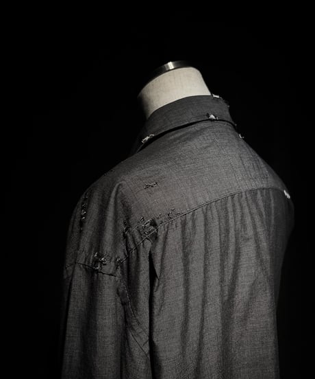 Vintage damage formal shirt