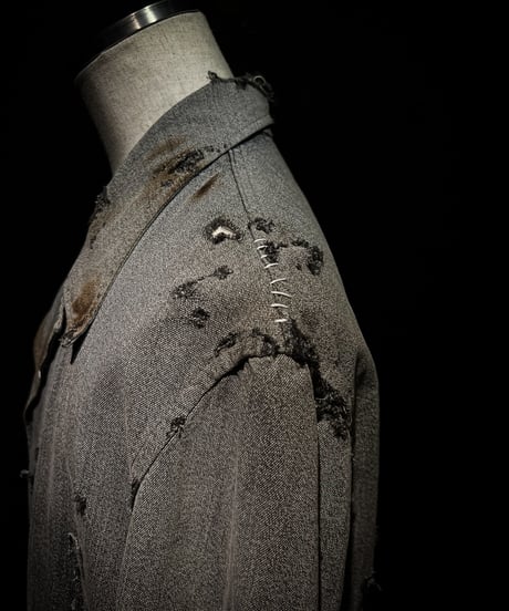 Vintage damage French coat