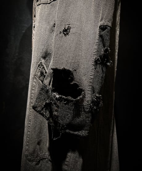 Vintage damage French coat