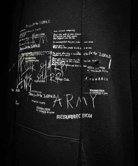 10th Archive graphics print Hoodie