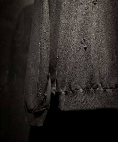 I THINK,,, character sweat shirt (BLACK)