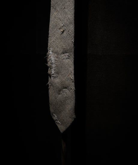 Vintage damage tweed Tie