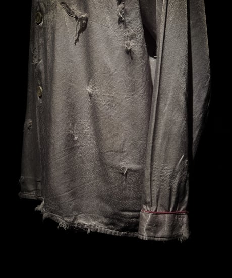 50's EURO Vintage damage nightwear shirt