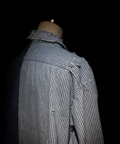 50/50 Split Rebuild Vintage hickory/Denim Shirt