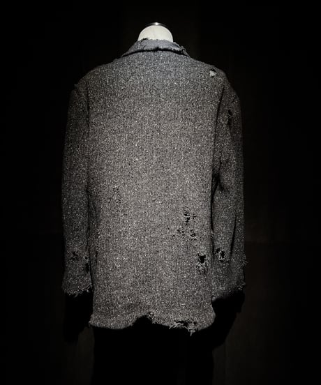 Different patchwork damage jacket