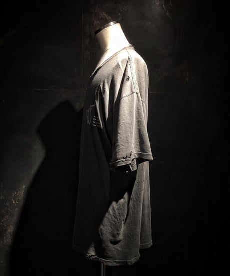 Cactus and axe T-shirt OLD BLACK