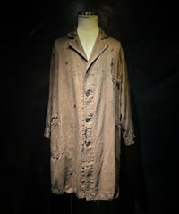 Vintage damage dye short coat