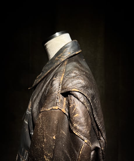 Vintage Leather flight jacket Type-A
