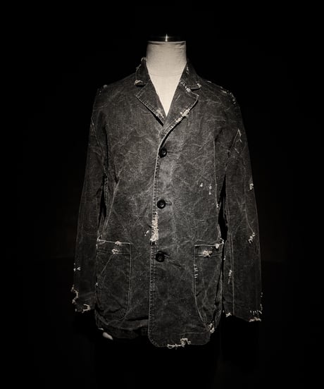 Vintage damage coverall jacket