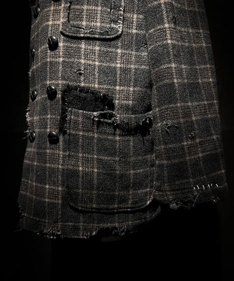 Vintage damage & patchwork P-coat