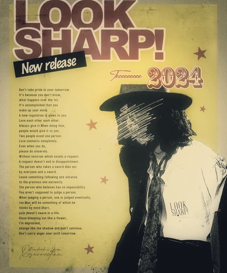 LOOK SHARP! Tee (Old Red)
