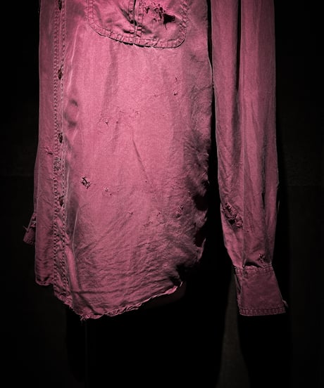 Vintage Silk100% Two-Pocket Shirt