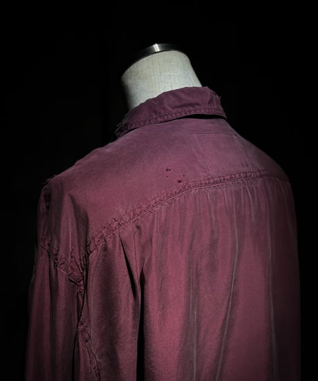 Vintage Silk100% Two-Pocket Shirt